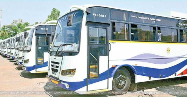 సరికొత్త రంగుల్లో APSRTC బస్సులు