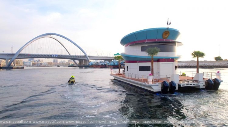 Dubai Civil Defense launches the world\'s first mobile floating fire station