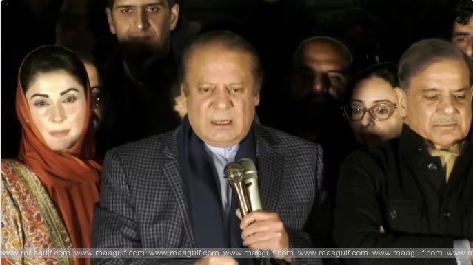 పాకిస్తాన్‌ ఎన్నికల్లో నవాజ్ షరీఫ్ విజయం