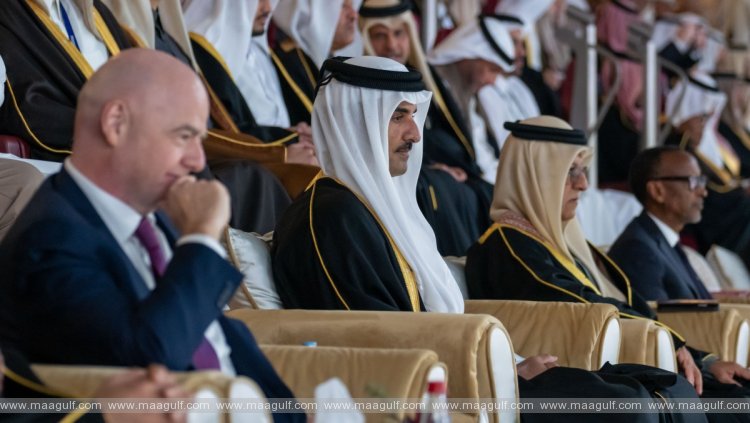 AFC ఆసియా కప్ ఖతార్ 2023 ముగింపు కార్యక్రమానికి హాజరైన అమీర్