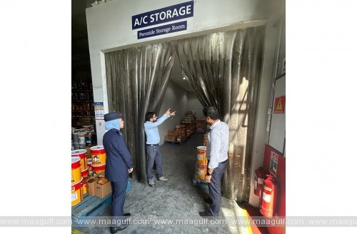 పారిశ్రామిక ప్రదేశాలలో సివిల్ డిఫెన్స్ తనిఖీలు