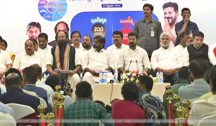 మ‌హాల‌క్ష్మి, గృహ‌జ్యోతి ప‌థ‌కాల‌ను ప్రారంభించిన సీఎం రేవంత్