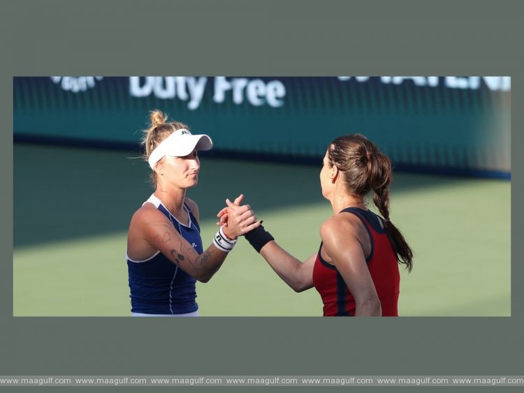 Veteran Cirstea dumps Vondrousova out of Dubai Duty Free Tennis Championships