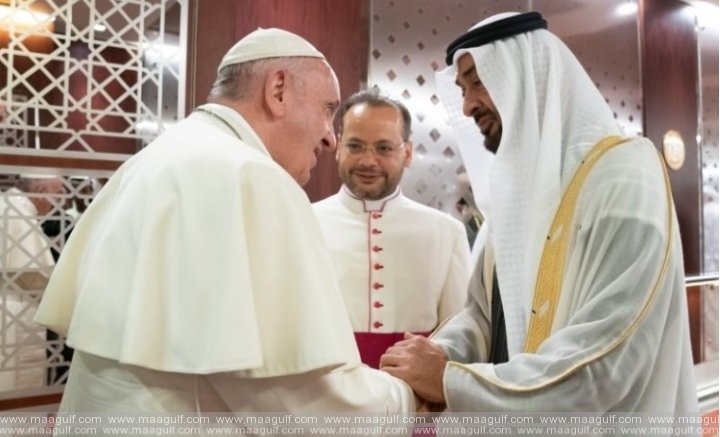 యూఏఈ అధ్యక్షుడిపై ప్రశంసలు కురిపించిన పోప్ ఫ్రాన్సిస్