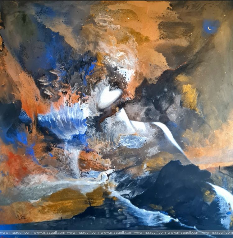 Celebrating Artistry: Waddah Al Sayed\'s Captivating Art Installation at voco Dubai The Palm