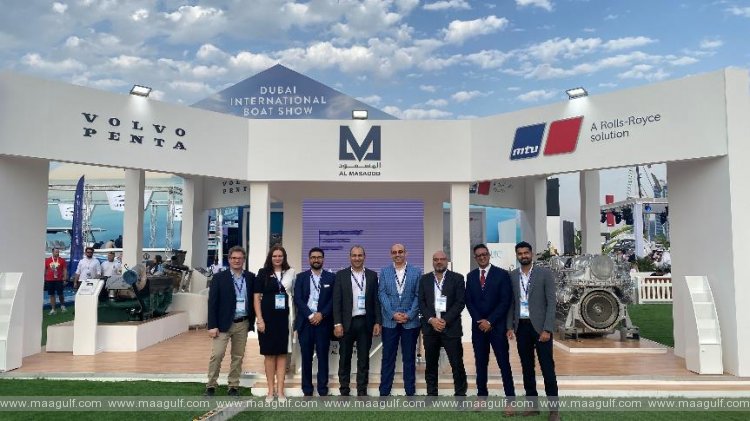 Al Masaood Power Division Participates in Dubai International Boat Show 2024