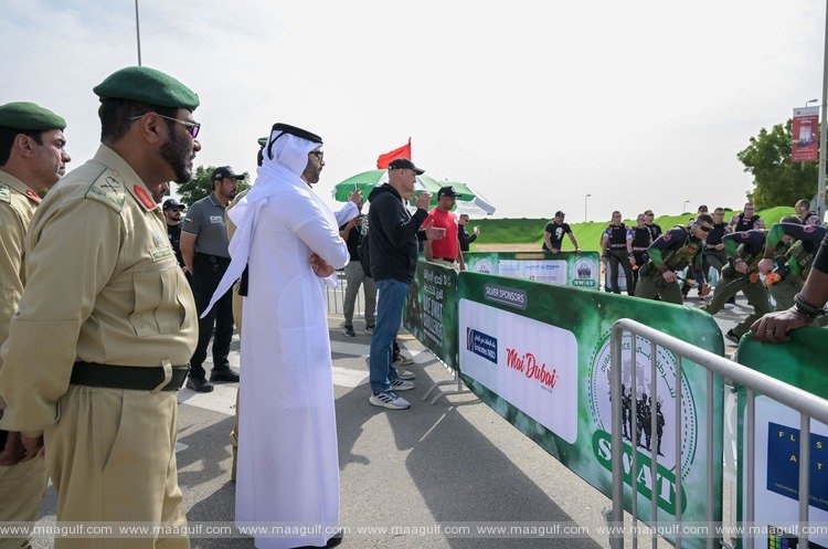 Mansoor bin Mohammed attends UAE SWAT Challenge 2024
