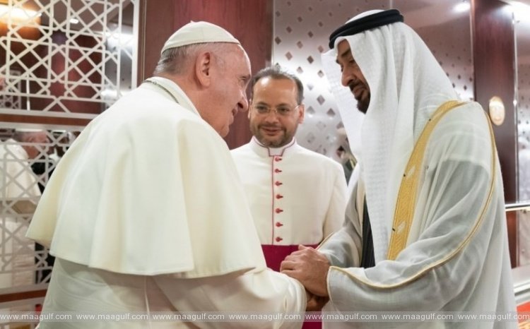 Pope Francis praises UAE President\'s efforts to support human fraternity