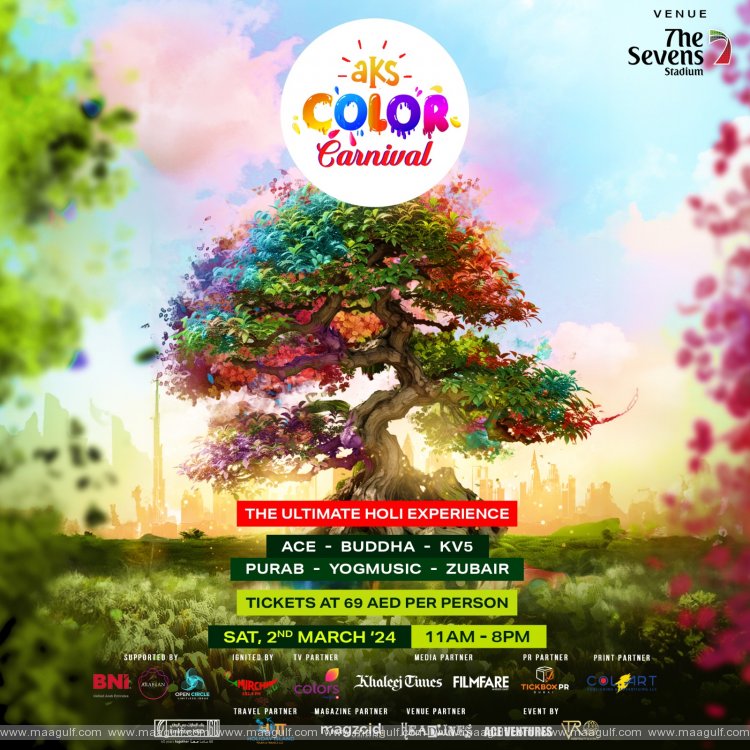 AKS Color Carnival: Dubai\'s 4th Edition