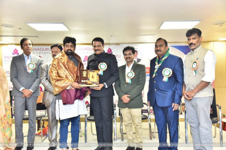 సినీ సామాజికవేత్త విజయ్ వర్మ పాకలపాటి కి విశ్వగురు సేవా పురస్కారం