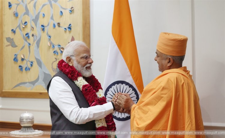 Swami Brahmaviharidas Expresses Gratitude to Prime Minister Modi