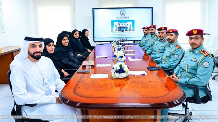Sharjah Police receives delegation from Al Qassimi Hospital