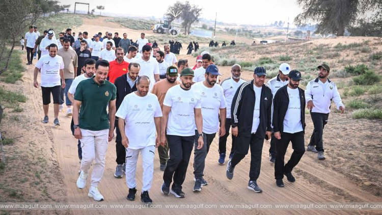 Sharjah Police organises sports day in its desert park