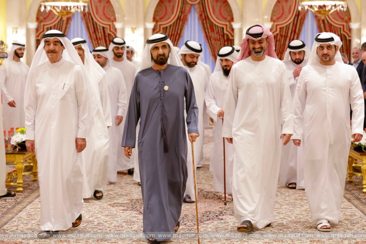 Sheikh Mohammed exchanges Ramadan greetings with Ruler of Umm Al Qaiwain
