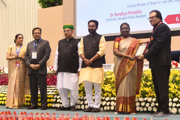 President Droupadi Murmu presents Sangeet Natak Akademi Fellowships and Awards