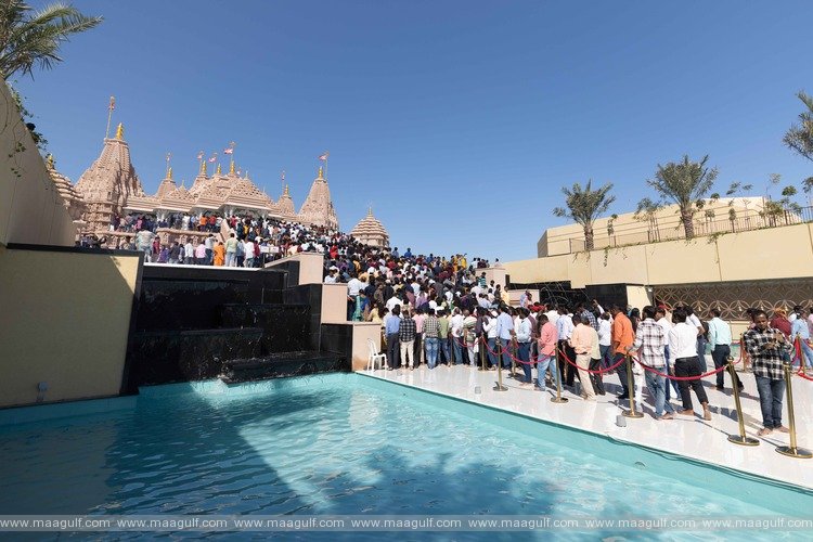 20 Abu Dhabi BAPS Hindu mandir: More than 65,000 worshippers visit on first public Sunday