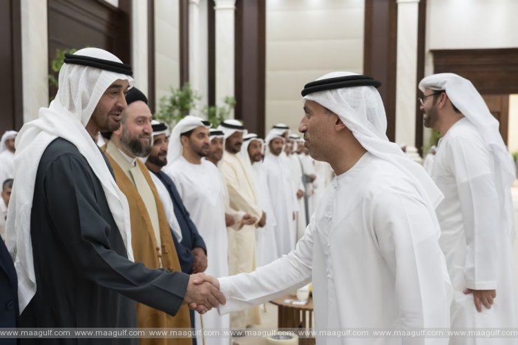 UAE President receives Federal National Council delegation, officials, citizens, and guests on occasion of Ramadan
