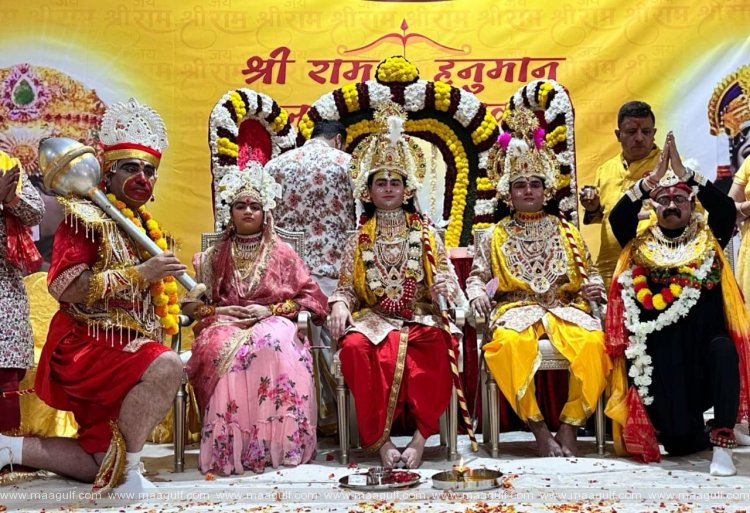 Ayodhya unveiled in BAPS Hindu Mandir..!
