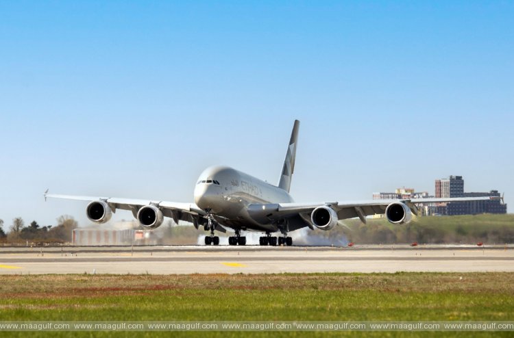 Etihad launches \'Airbus A380\' to New York