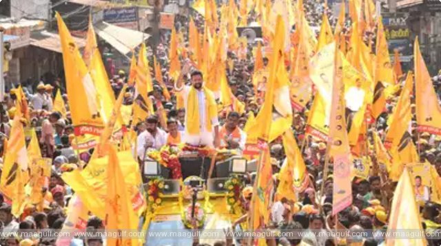 TDP candidate TG Bharat filed nomination