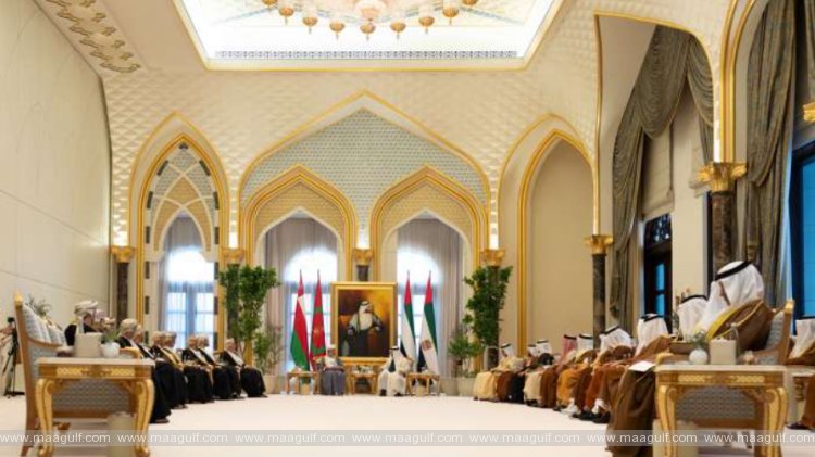 HM the Sultan, UAE President hold official talks