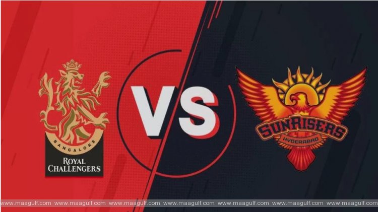 Sunrisers match with Bangalore..
