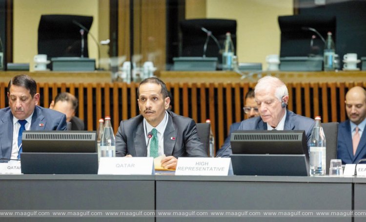 GCC, EU must accelerate joint action to achieve immediate ceasefire in Gaza, says Prime Minister