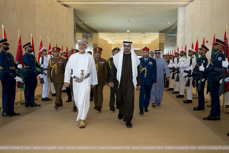 20 Sultan of Oman departs UAE upon conclusion of state visit