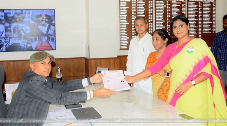 Nomination of YS Sharmila as Kadapa MP candidate