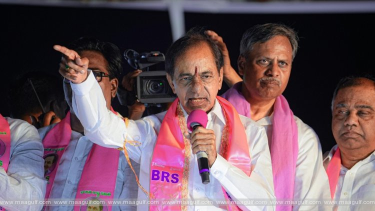 KCR responded to the EC ban...