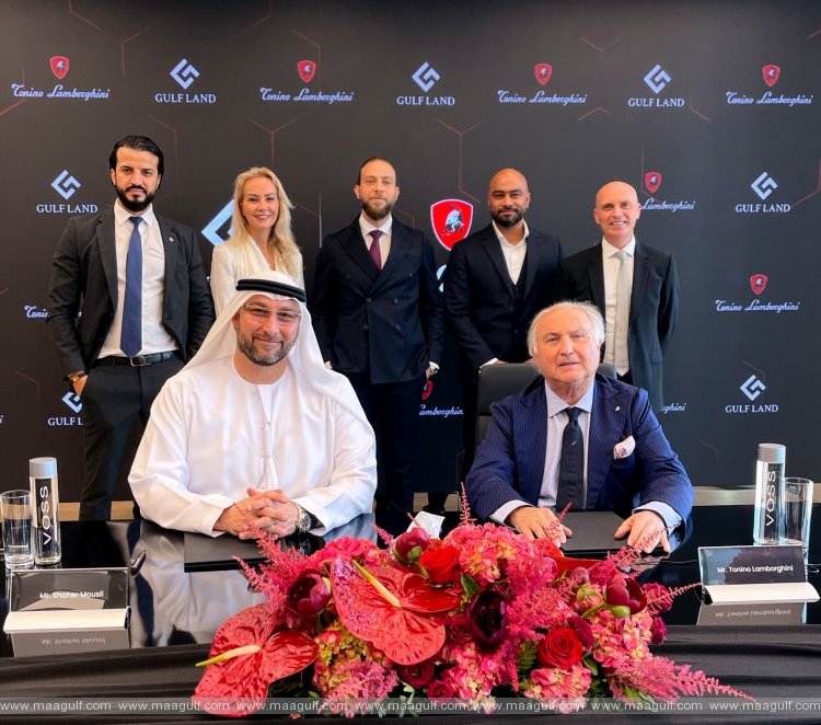 Gulf Land Property Developers Announces New Luxury Residences in Dubai in partnership with Tonino Lamborghini Group