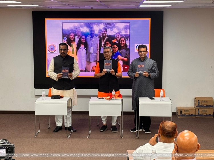 Dr.Ram Madhav launched the book with Indian Expats in Singapore
