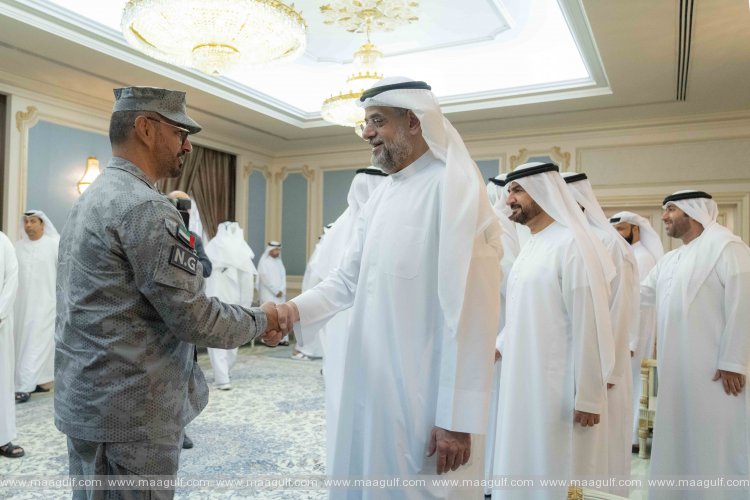 20 Sharjah Crown Prince receives local emergency management team