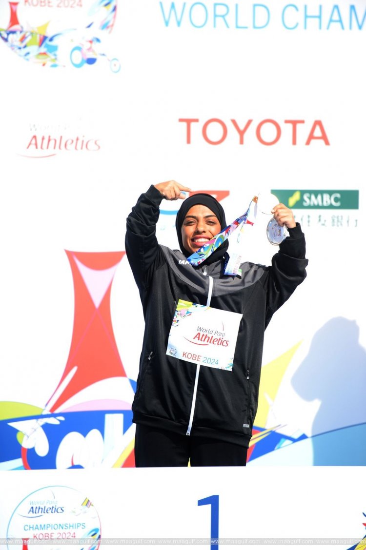 20 Maryam Al Zeyoudi wins gold in shot put at 2024 Para Athletics World Championships