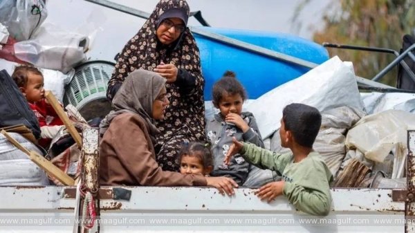 Almost 450,000 people have fled Rafah in a week, UN says