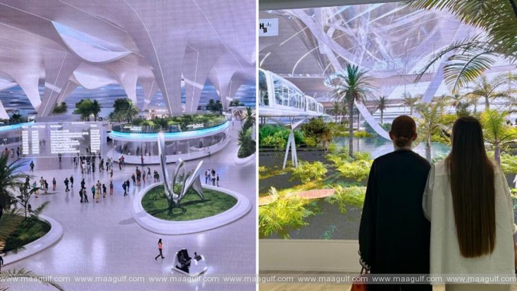 Watch Monorail green havens, mini forests in Dubai\'s new airport