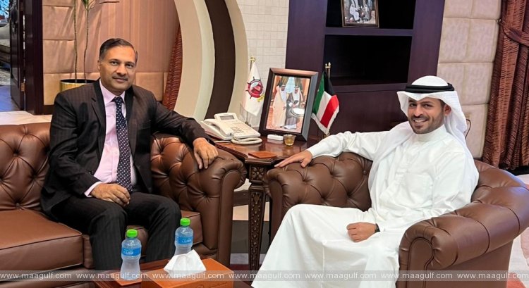 Indian Ambassador called on newly appointed Mubarak Al-Kabeer Governor