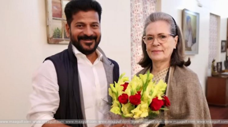సోనియాతో రేవంత్ భేటి..