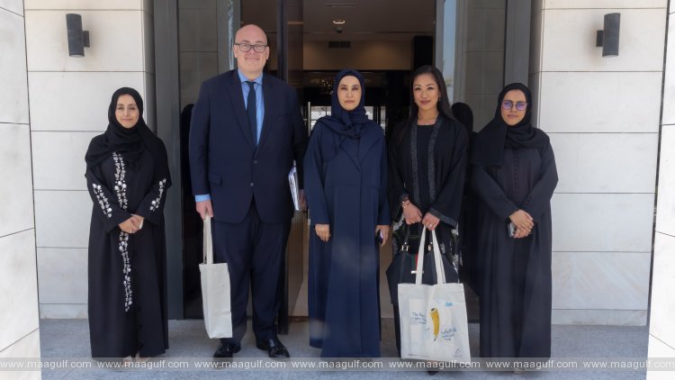Swedish delegation visits Dubai Foundation for Women and Children, tours its facilities