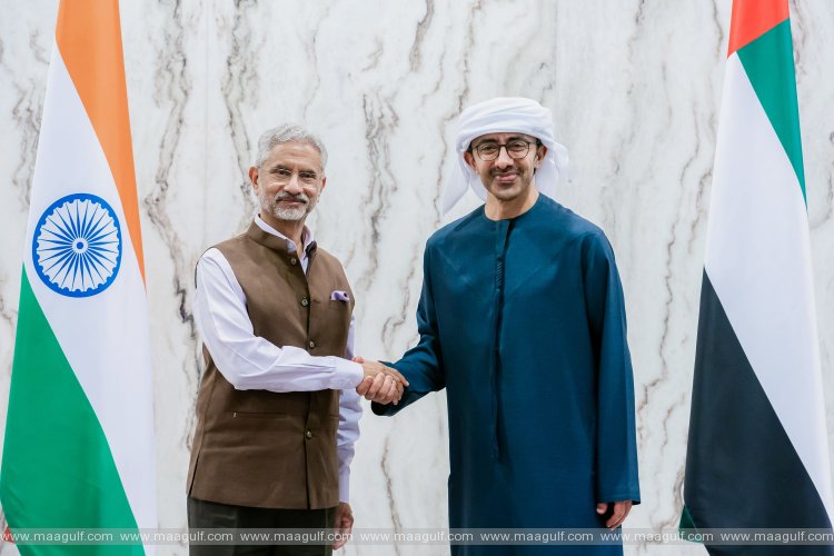 Abdullah bin Zayed, External Affairs Minister of India discuss strengthening strategic relations