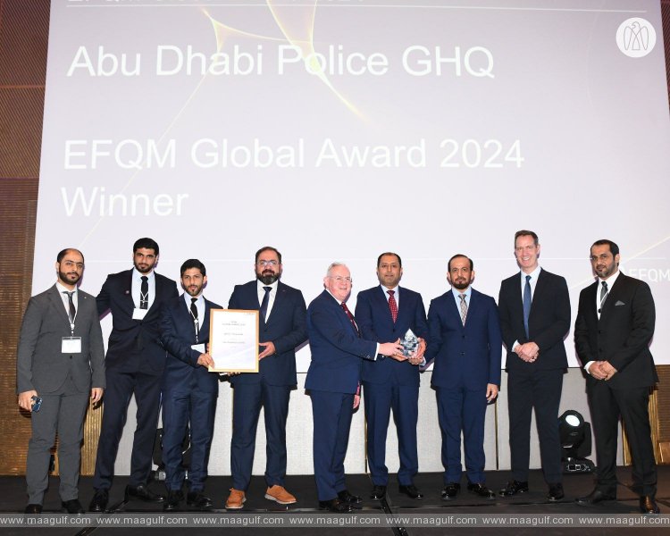 Abu Dhabi Police become world’s first policing organisation to win EFQM Global Excellence Award