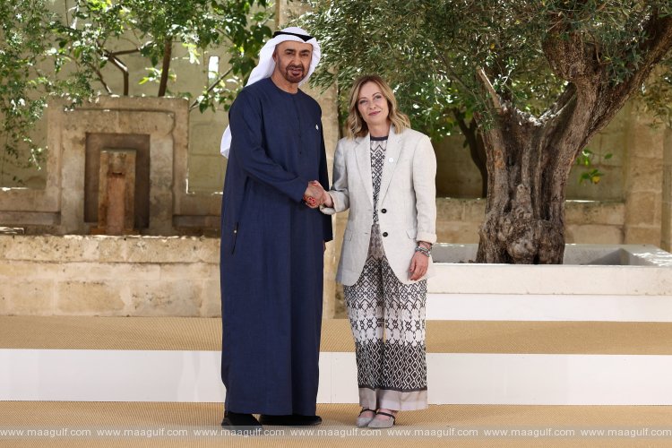 7 సెషన్‌.. ఇటలీకి చేరుకున్న యూఏఈ ప్రెసిడెంట్