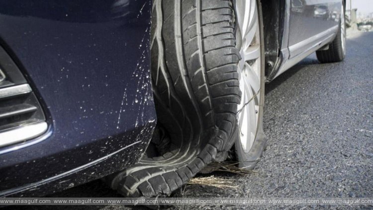 టైరు పేలడంతో 22 ట్రాఫిక్ ప్రమాదాలు.. వాహనదారులకు అలెర్ట్