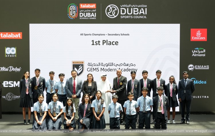 Dubai Sports Council celebrates Winners of the 4th \'Talabat Dubai Schools Games\'