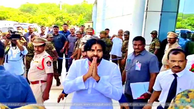 విజయవాడలో డిప్యూటీ సీఎం పవన్‌ కల్యాణ్‌కు ఘన స్వాగతం