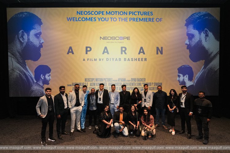 Dubai-based independent short film  \'Aparan\' premieres in cinema
