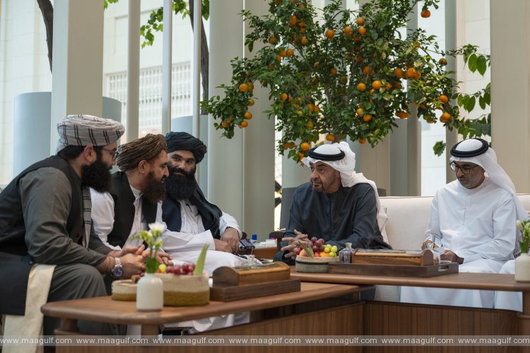 UAE President receives Afghan Interior Minister