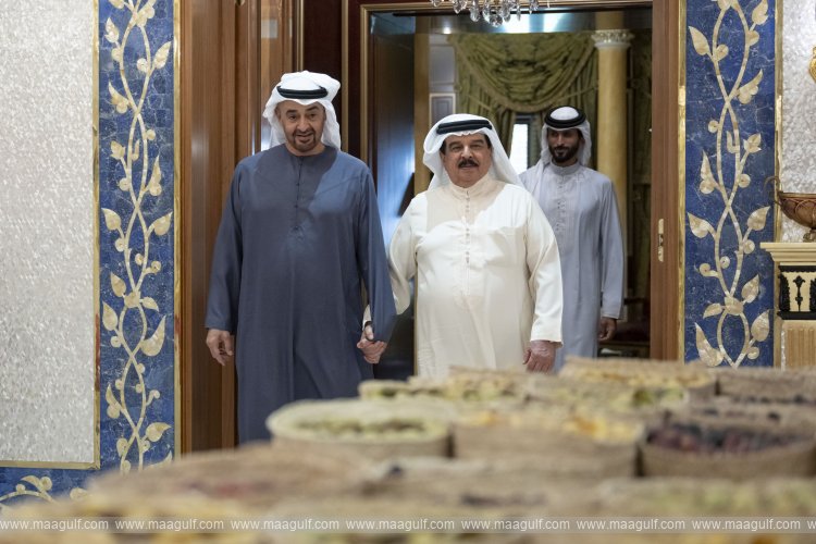 UAE President and King of Bahrain discuss longstanding ties during meeting in Abu Dhabi