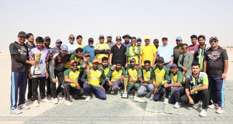 ఉత్కంఠభరితమైన ఫైనల్ మ్యాచ్ తో ముగిసిన క్రిక్ ఖతార్ క్రికెట్ టోర్నమెంట్