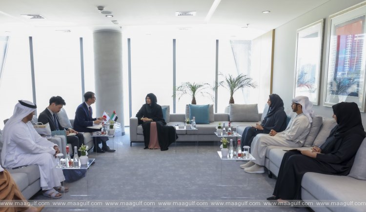 Latifa bint Mohammed meets with Japanese Consul-General